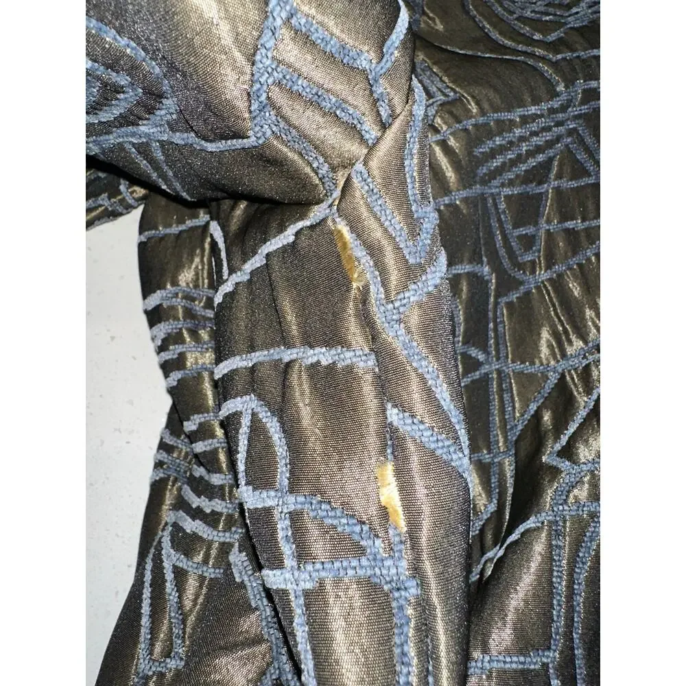 Yak Magik Women’s Jacket Embroidered Embellished Metallic Artsy Boho Nepal M/L - Picture 8 of 16